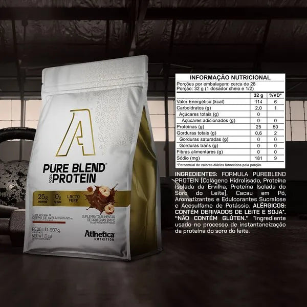 WHEY PURE BLEND PROTEIN ATLHETICA ZERO LACTOSE 900G
