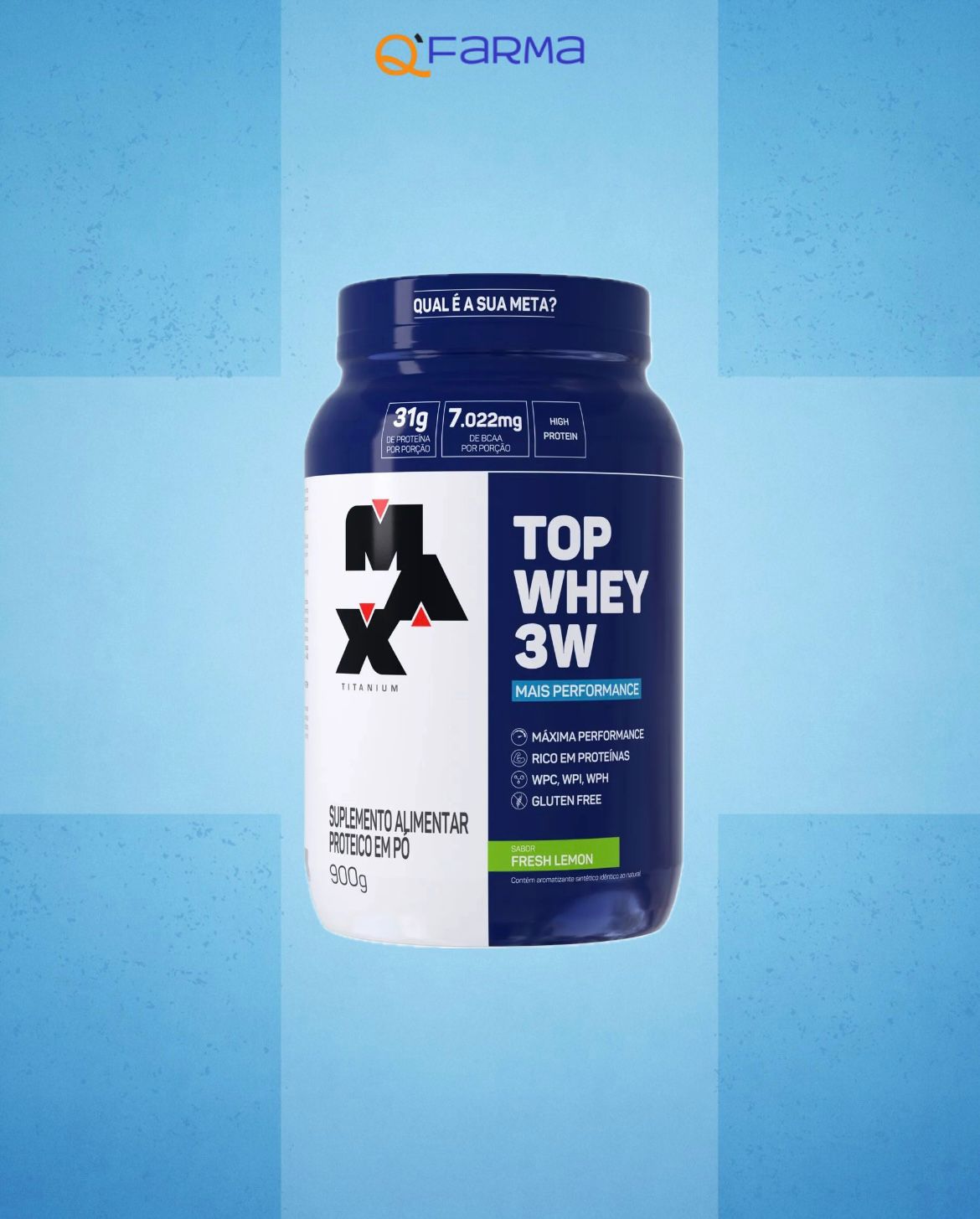 TOP WHEY 3W MAX TITANIUM