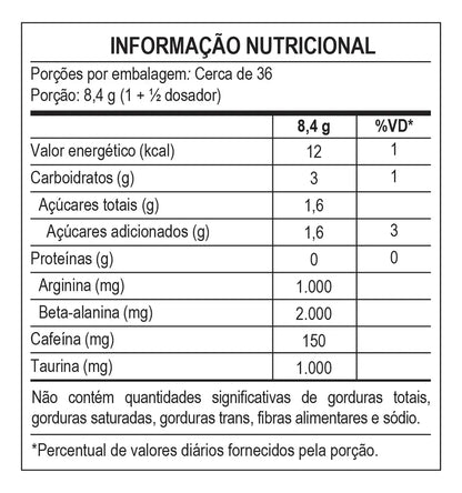 PRÉ TREINO HORUS 7 BELO MAX TITANIUM 300G