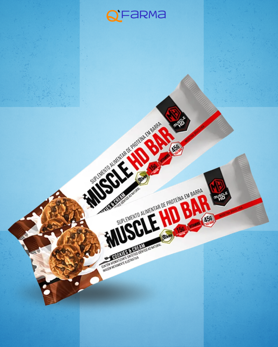 Absolut Muscle HD Whey Bar Barra de Proteína 45g