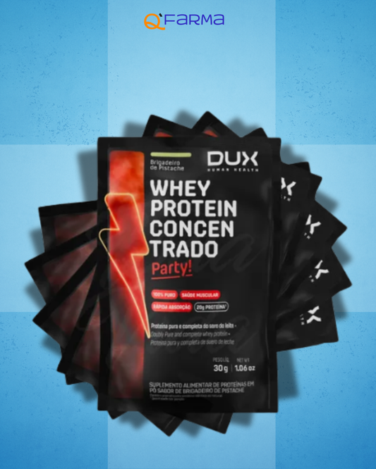 Dux Whey Protein Concentrado PARTY Dose Única 30g