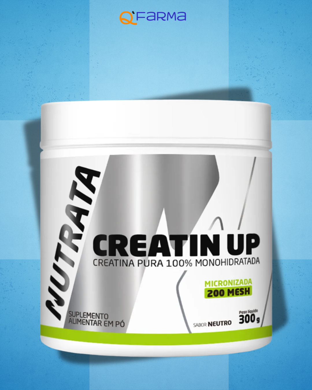 Nutrata Creatin Up Creatina Pura 100% Monohidratada 300g
