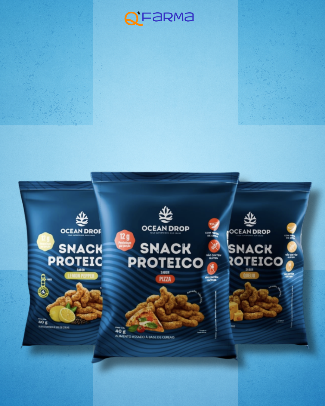 Ocean Drop Snack Proteico 40g