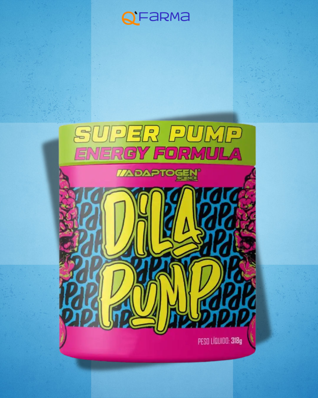 Adaptogen Dila Pump Pré Treino 300g