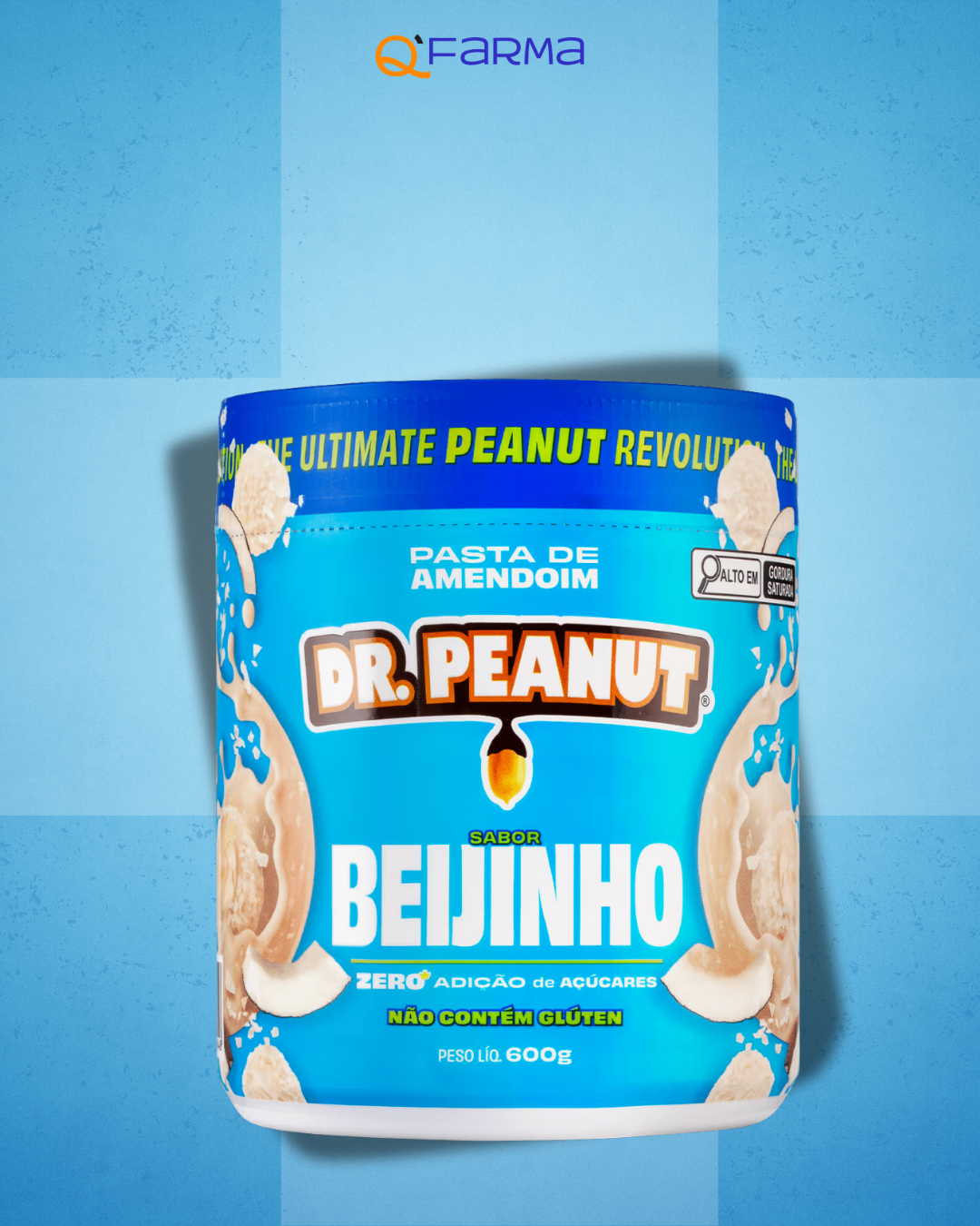 Dr. Peanut Pasta de Amendoim 600g