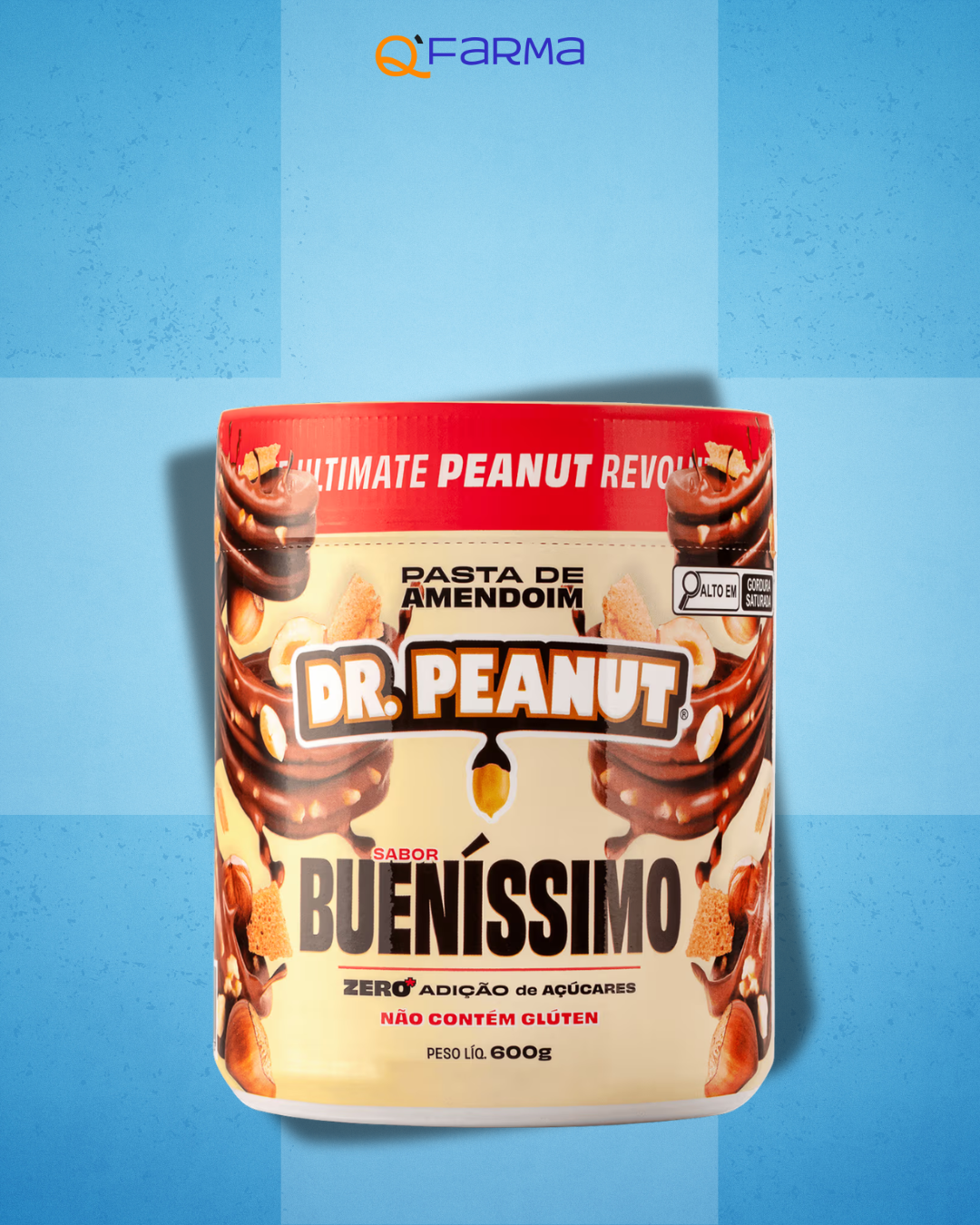 Dr. Peanut Pasta de Amendoim 600g