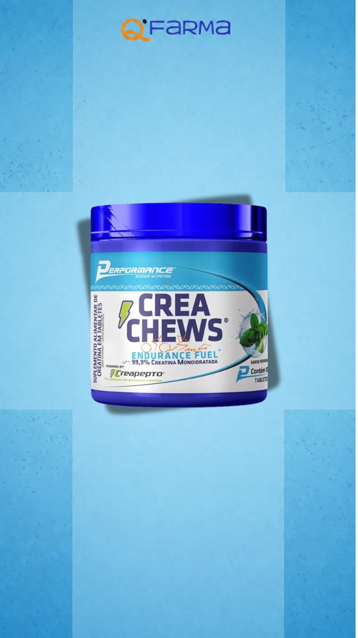 CREATINA MASTIGÁVEL PERFORMANCE 100 PASTILHAS