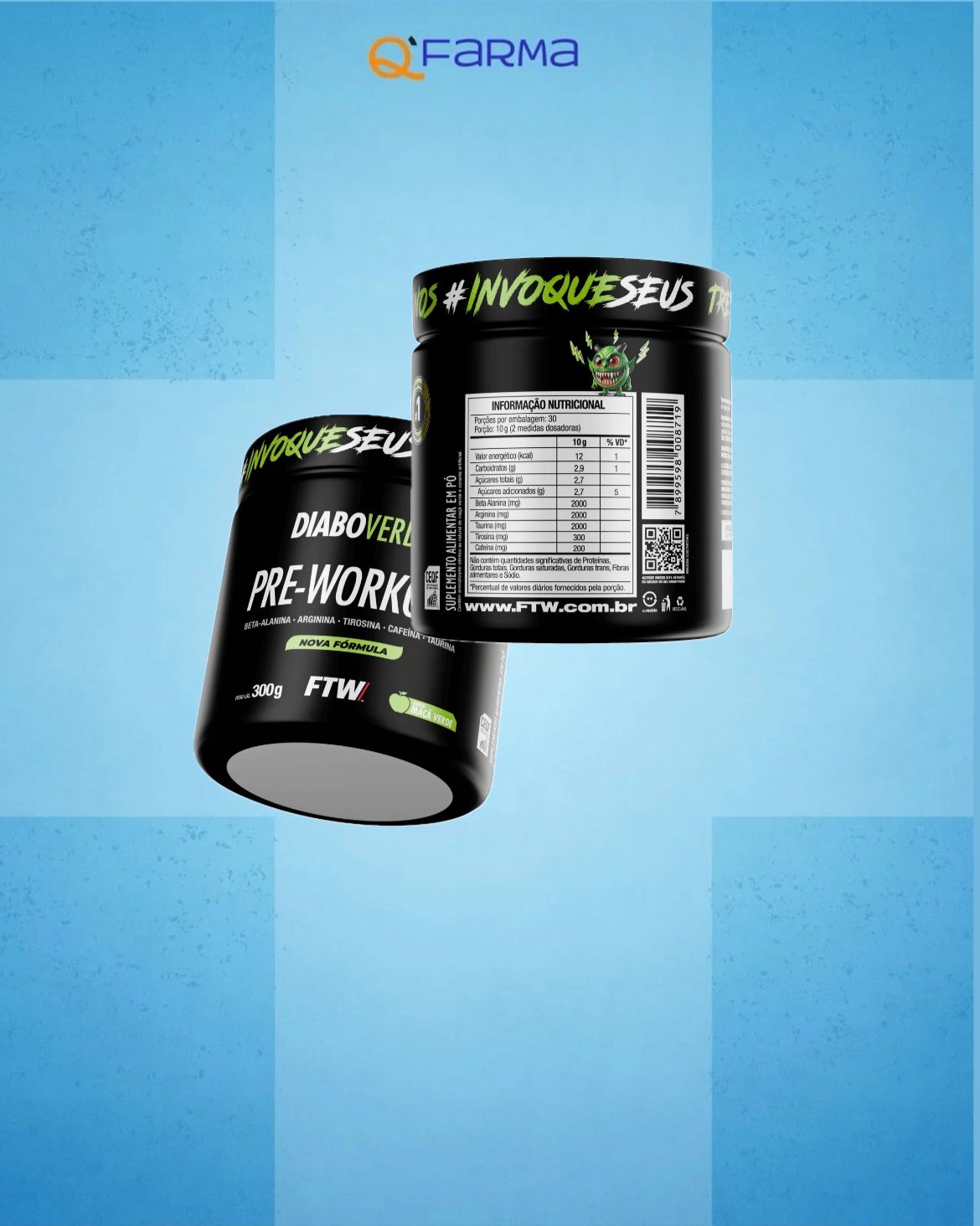 FTW Diabo Verde Pre-Workout 300g