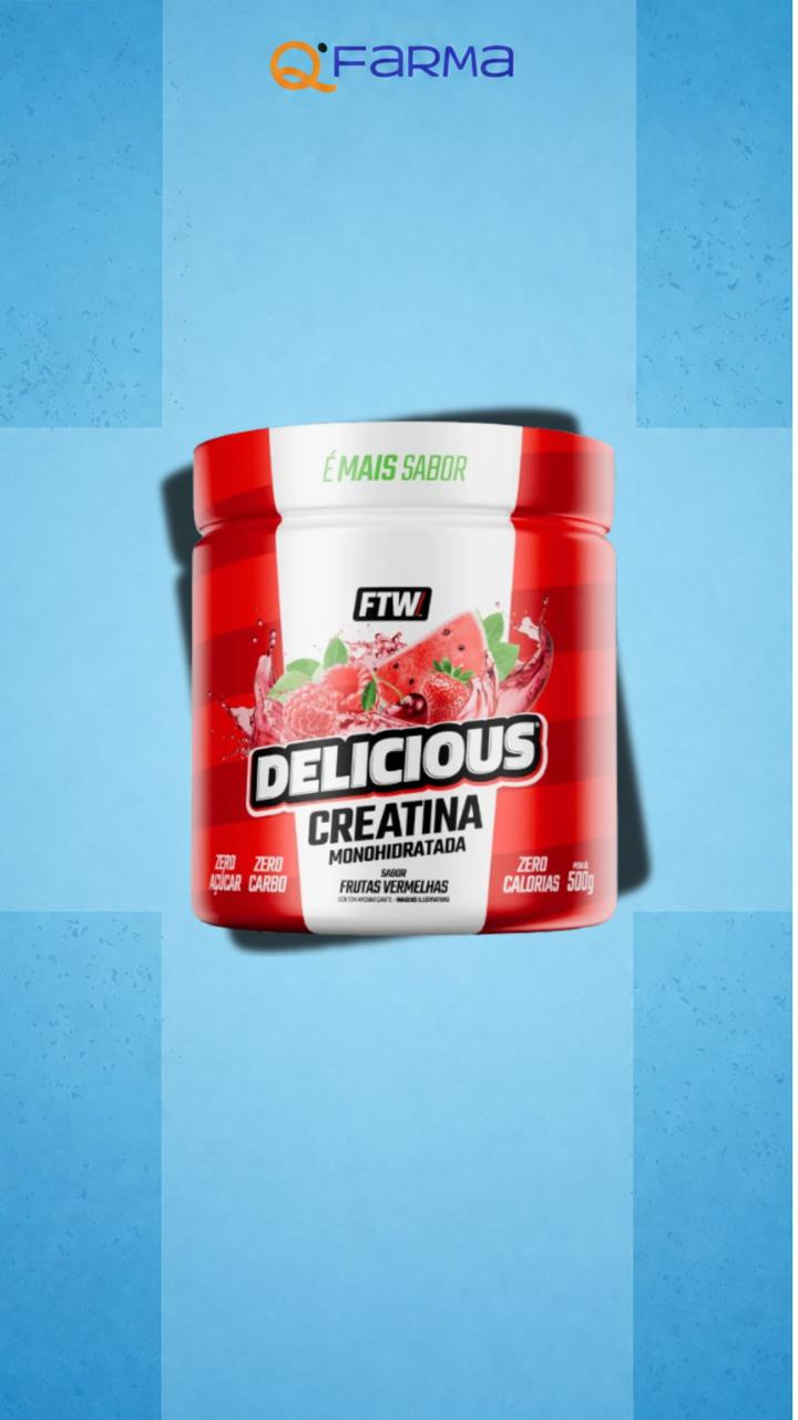 CREATINA SABORIZADA FTW 500G