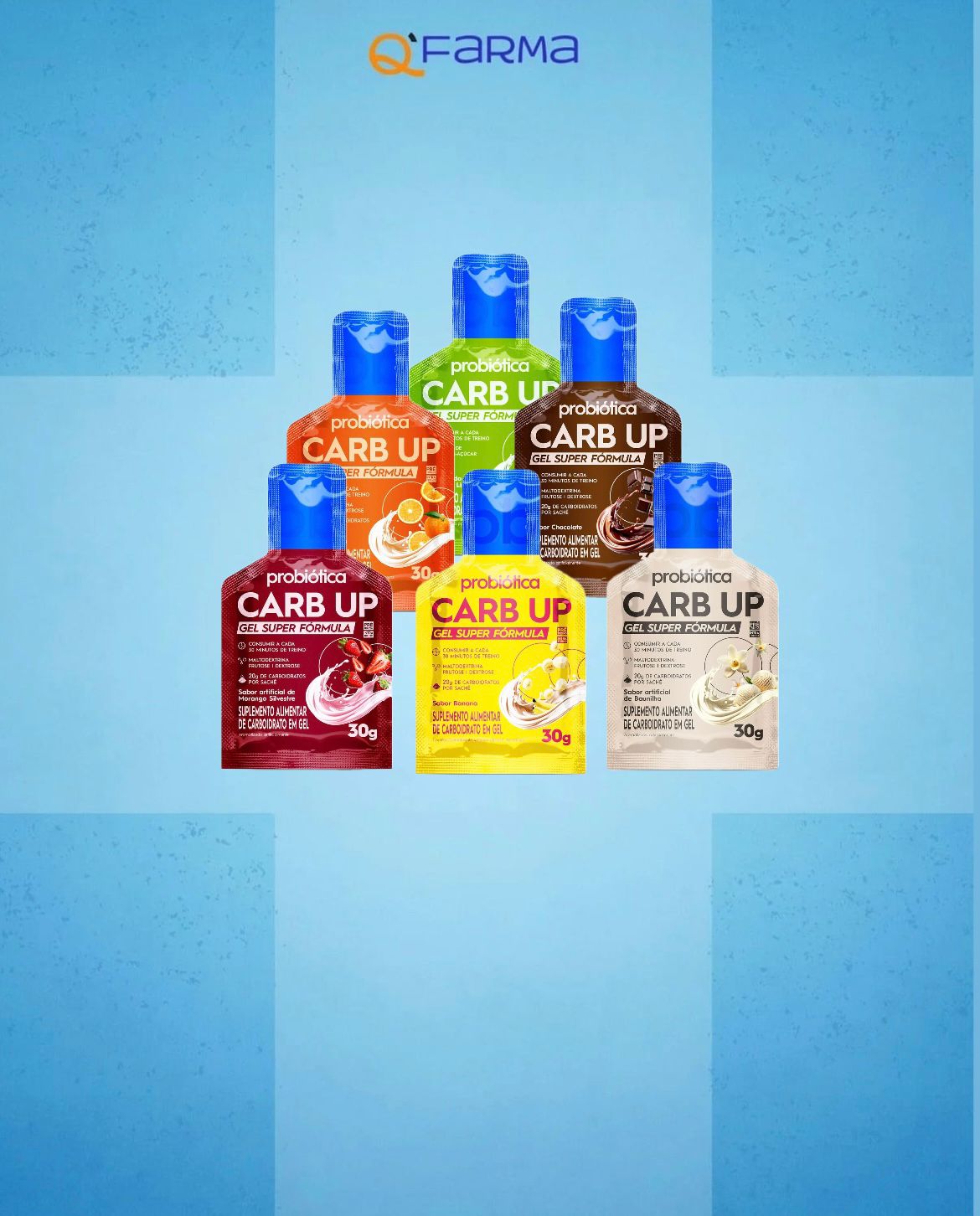 CARB UP GEL PROBIÓTICA SEM CAFEÍNA
