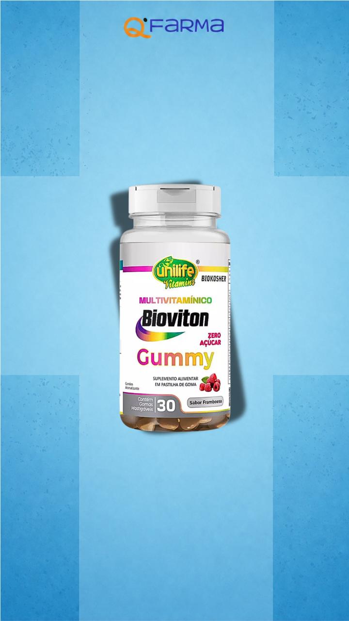 MULTIVITAMÍNICO GUMMY UNILIFE 30 GOMAS