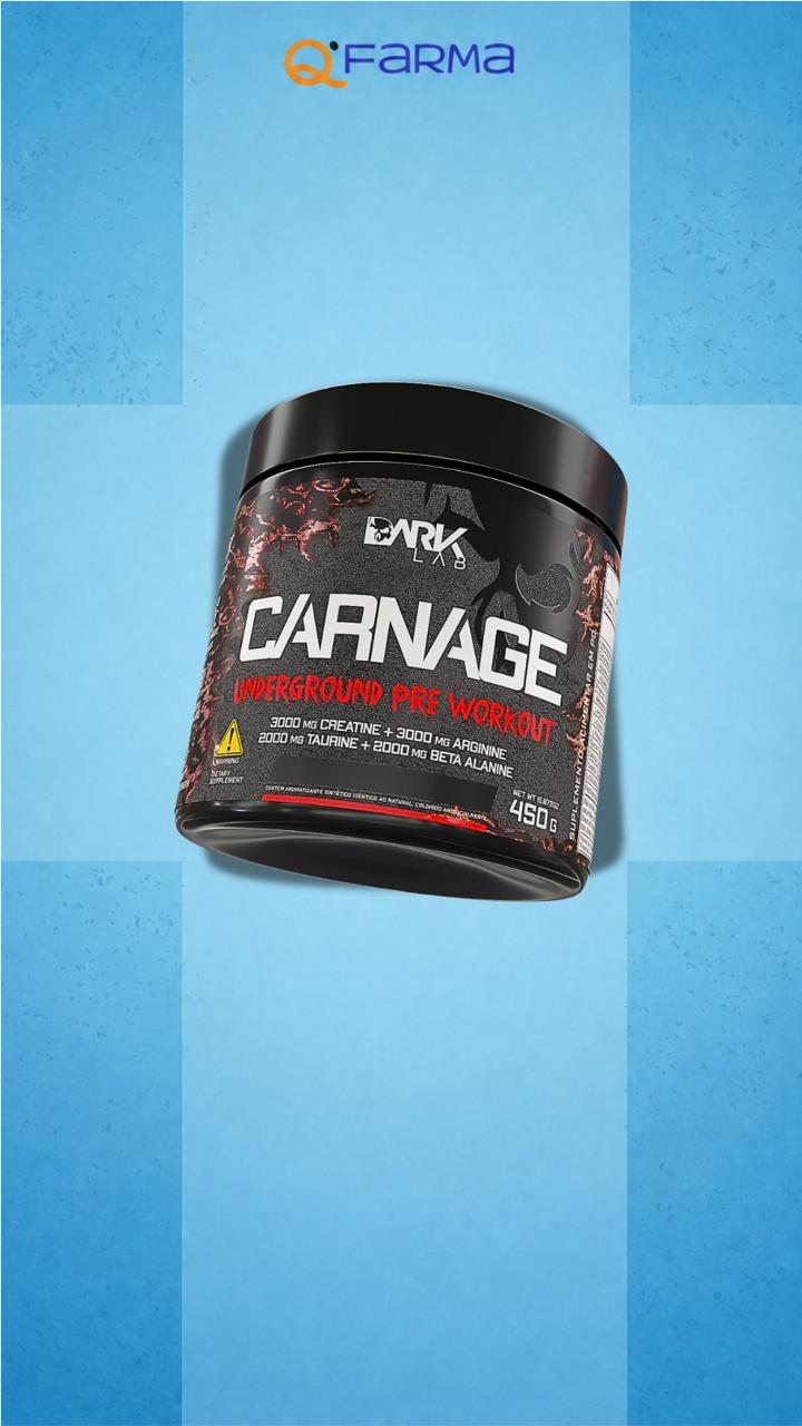 PRÉ TREINO CARNAGE DARK LAB