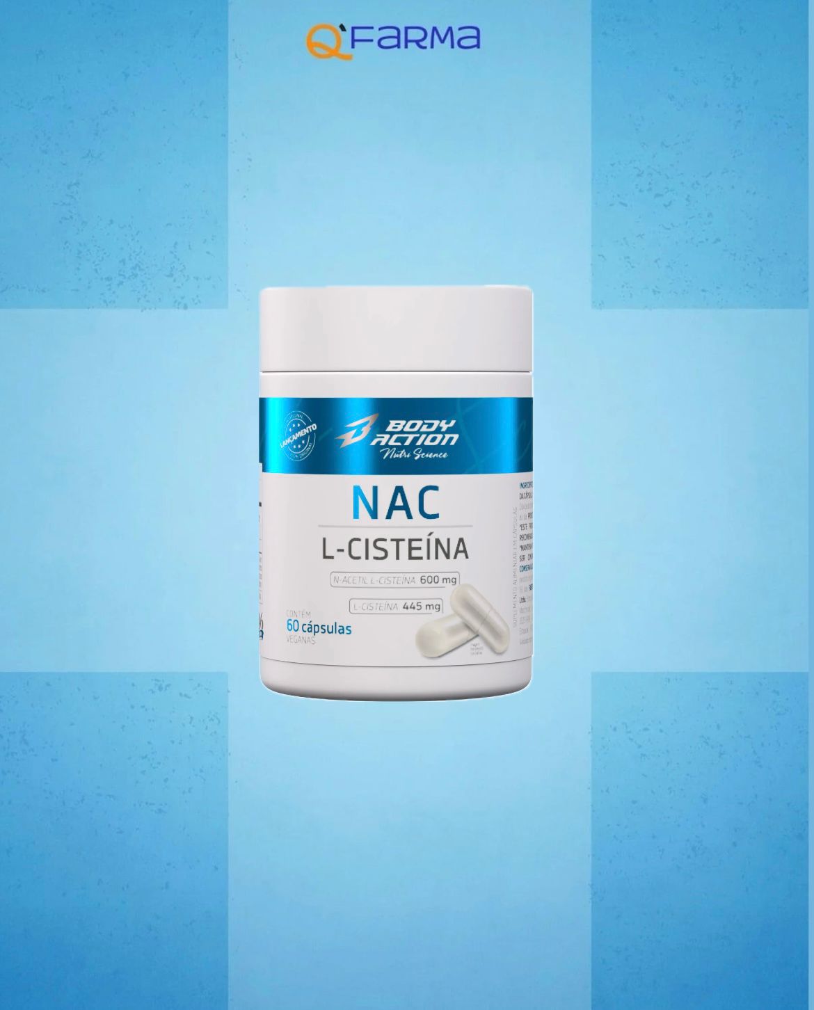 NAC BODYACTION 60 CÁPSULAS