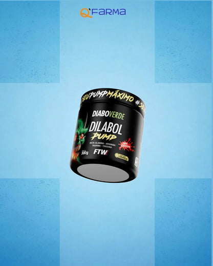 PRÉ TREINO DIABO VERDE DILABOL PUMP SEM CAFEÍNA