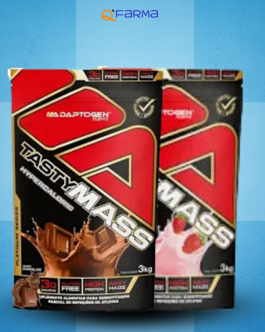 Adaptogen Tasty Mass Hipercalórico Sabores - 3Kg