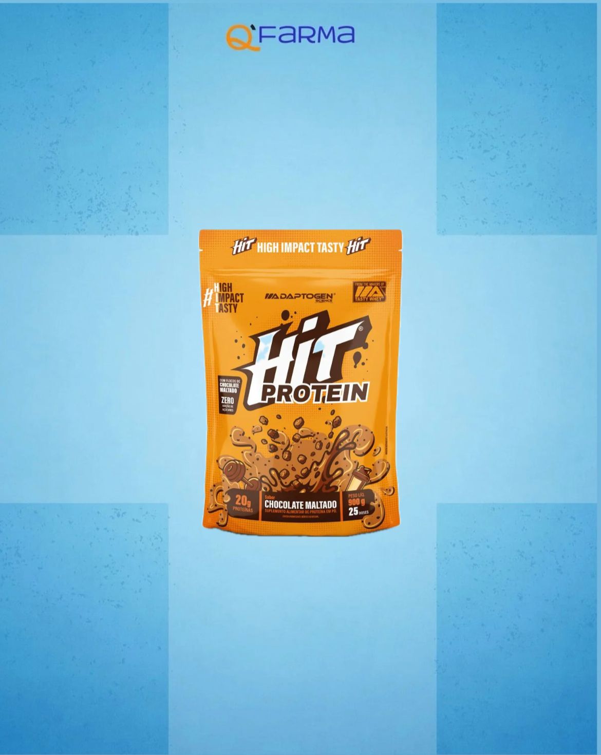 HIT PROTEIN ADAPTOGEN 900G CHOCOMALTINE